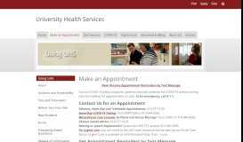 
							         Using UHS | University Health Services | UMass Amherst								  
							    
