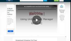 
							         Using Unit Account Manager GCSS-MC - ppt video online download								  
							    