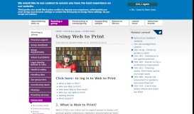 
							         Using Web to Print | Volunteer news and resources - MS Society								  
							    