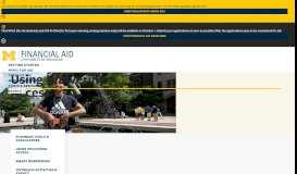 
							         Using Wolverine Access – University of Michigan Office of Financial Aid								  
							    