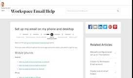 
							         Using Your Email with Zimbra | Workspace Email - GoDaddy ...								  
							    