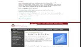 
							         Using Your OCCC Student Email - OCCC.edu								  
							    