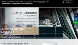 
							         USM: Homepage | Commercial								  
							    