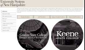 
							         USNH Jobs Website - University System of New Hampshire								  
							    