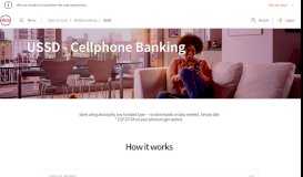 
							         USSD banking - Bank using absolutely any handset type - Absa								  
							    