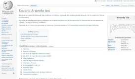 
							         Usuario:Armenta isai - Wikipedia, la enciclopedia libre								  
							    