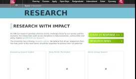 
							         USW Research - University of South Wales								  
							    