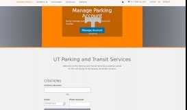 
							         UT Parking and Transit Services: University of Tennessee Knoxville								  
							    