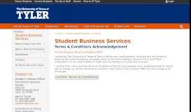 
							         UT Tyler P2 Portal | P2 Card Terms & Conditions Acknowledgement								  
							    