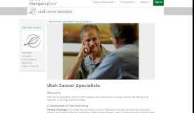 
							         Utah Cancer Specialists - Navigating Care								  
							    