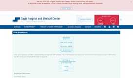 
							         Utah Employees: Davis Hospital & Medical Center | A Steward ...								  
							    