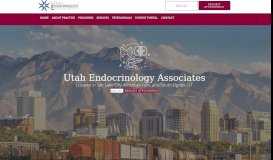 
							         Utah Endocrinology Associates | Medical Services Lake City								  
							    
