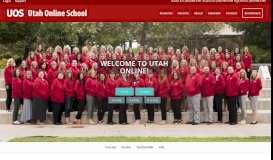 
							         Utah Online School (UOS) | Utah's FREE Online Public School K-12								  
							    