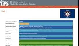 
							         Utah | TIPS Training | State Regulations - GETTIPS.com								  
							    