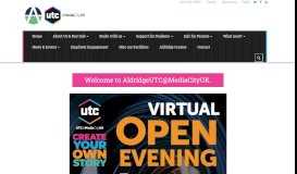 
							         UTC@MediaCityUK - Learn to live and work in tomorrow's digital world								  
							    