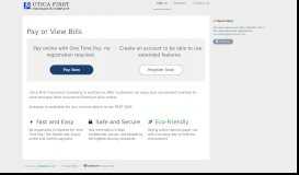
							         Utica First Insurance Company - Invoice Cloud								  
							    
