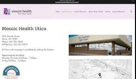 
							         Utica — Regional Primary Care Network								  
							    
