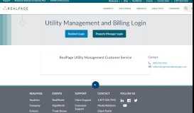 
							         Utility Management & Billing Portal Login | RealPage								  
							    