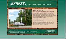 
							         Utility Tree Service - Welcome to the Official Web Site of UTS								  
							    