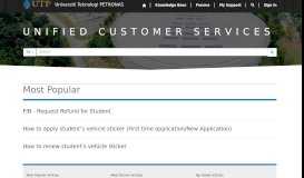 
							         UTP Unified Customer Services								  
							    