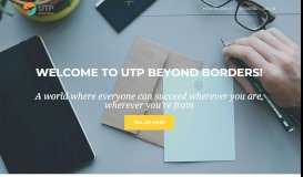 
							         UTPBeyondBorders | Student Application								  
							    