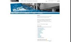
							         UTS: FEIT Student Intranet								  
							    
