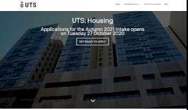 
							         UTS Housing: Applications are open								  
							    