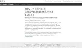 
							         UTS Off Campus Accommodation Listing Service - Off Campus ...								  
							    
