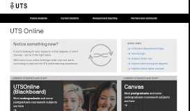 
							         UTSOnline – Blackboard Learn - University of Technology Sydney								  
							    