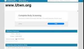 
							         Utwn - Uniontown Hospital Remote Access Portal | utwn.org Website ...								  
							    