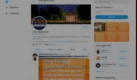 
							         UVA Undergraduate Admission (@UVAadmission) | Twitter								  
							    