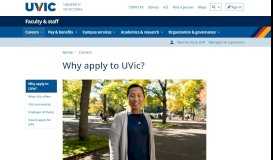 
							         UVic Careers - University of Victoria								  
							    