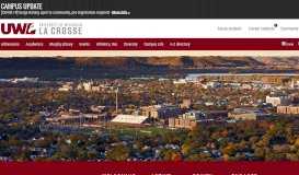 
							         UW-La Crosse: Home – Home								  
							    