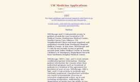
							         UW Medicine Application Login - MINDscape								  
							    