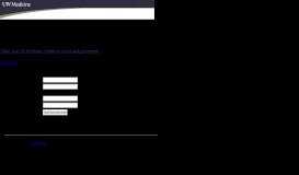 
							         UW Medicine Password Portal - UW Medicine Online Information Portal								  
							    