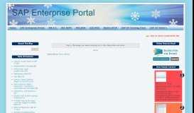 
							         UWL Configuration SAP EP 7.3 - SAP Enterprise Portal								  
							    
