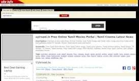 
							         Uyirvani.in: uyirvani.in Free Online Tamil Movies Portal | Tamil Cinema ...								  
							    