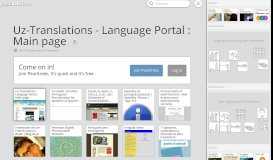 
							         Uz-Translations - Language Portal : Main page | Pearltrees								  
							    
