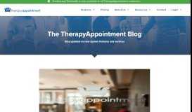 
							         V2.0's Modern New Look! - TherapyAppointment								  
							    
