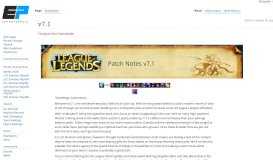 v7.1 - League of Legends Wiki - Esportspedia          