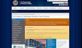 
							         VA Central California Health Care System								  
							    