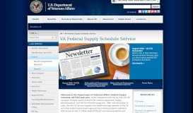 
							         VA Federal Supply Schedule Service								  
							    