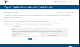 
							         Vacancies - Careers.vic.gov.au								  
							    