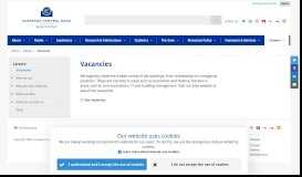 
							         Vacancies - European Central Bank								  
							    