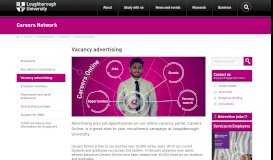 
							         Vacancy advertising | Careers Network | Loughborough University								  
							    