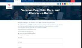 
							         Vacation Pay, Child Care, Attendance, and Sign On ... - OnStaff USA								  
							    