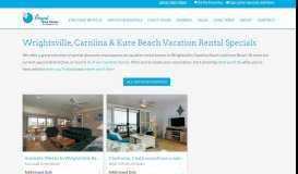 
							         Vacation Rental Specials | Bryant Real Estate								  
							    