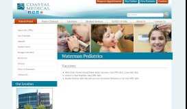 
							         Vaccines | Waterman Pediatrics of East Providence, Rhode Island ...								  
							    