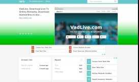 
							         vadlive.com - VadLive. Download Live Tv Onli... - Vad Live								  
							    