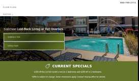 
							         Vail Quarters: Apartments for Rent in North Dallas, TX								  
							    